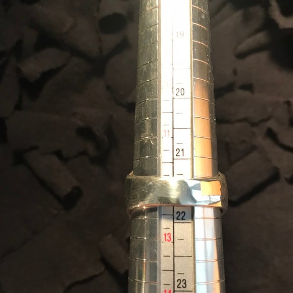 1900s Turquoise Silver Ring /.925 Sterling Silver - Picture 11 of 11